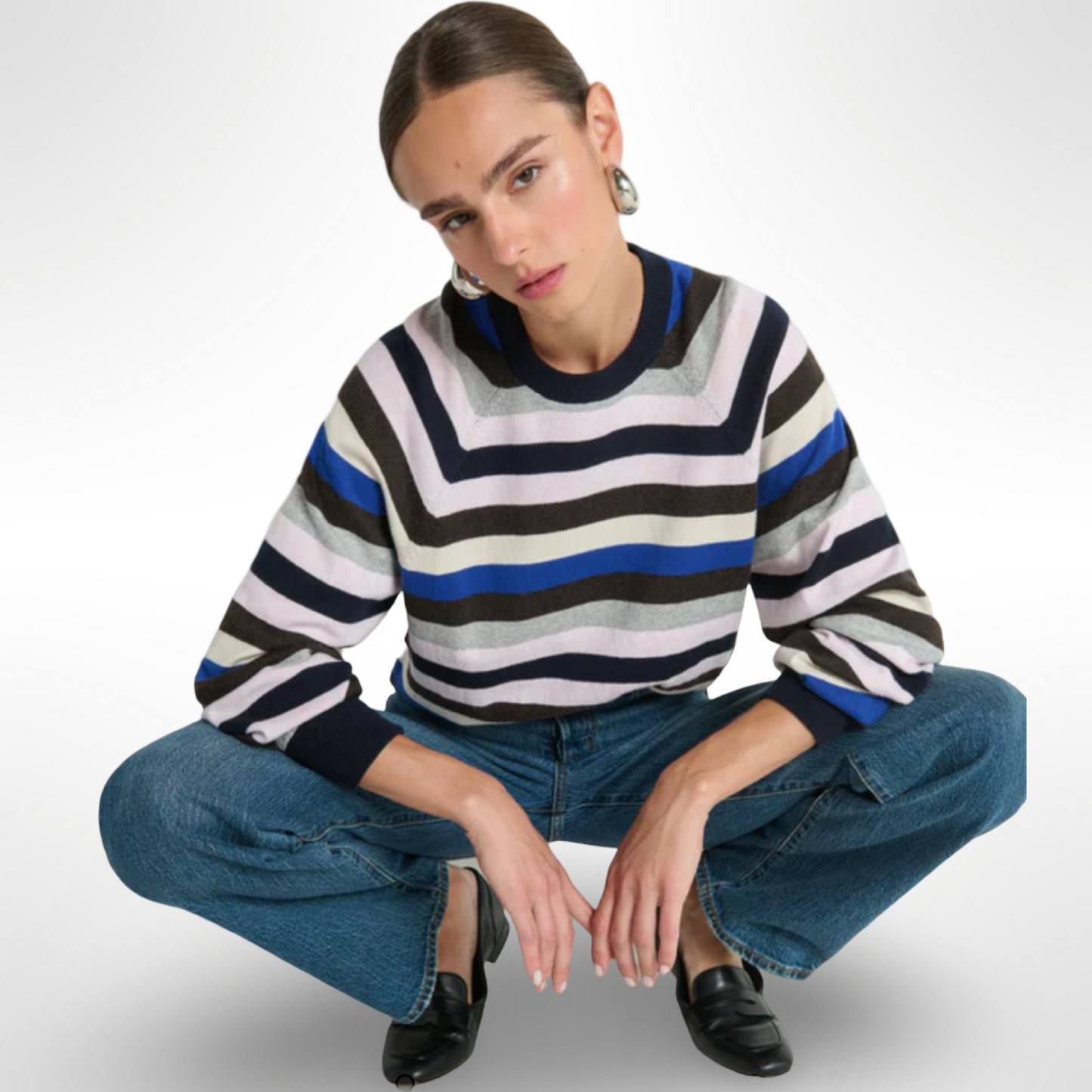 Nation LTD Yanni Stripe Sweater