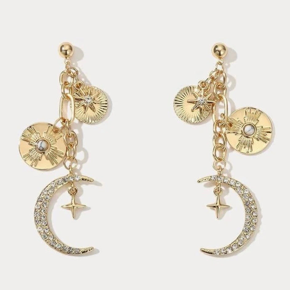 Moon & Sun Earrings