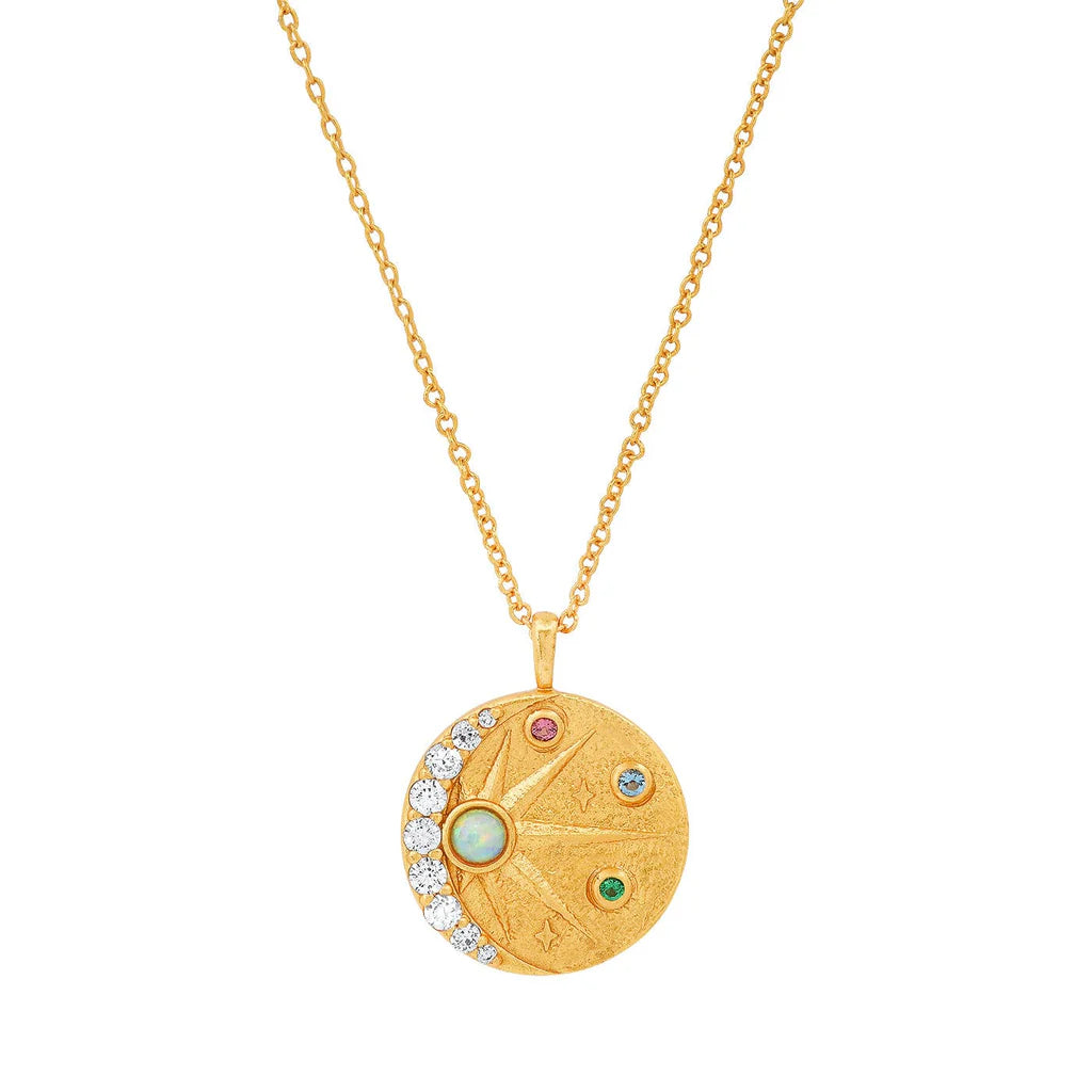 Moon Coin Necklace