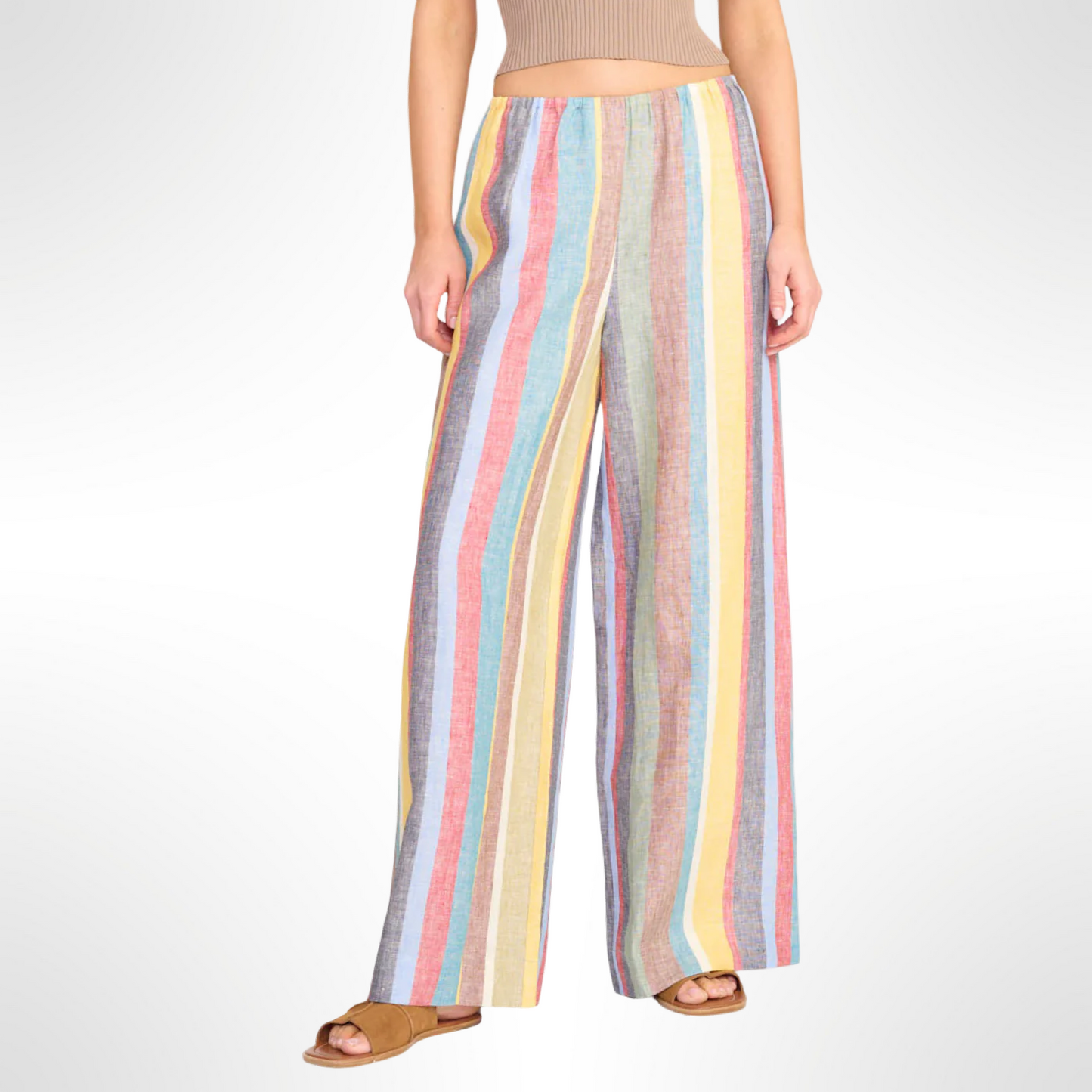 Staud Bonfire Linen Pant