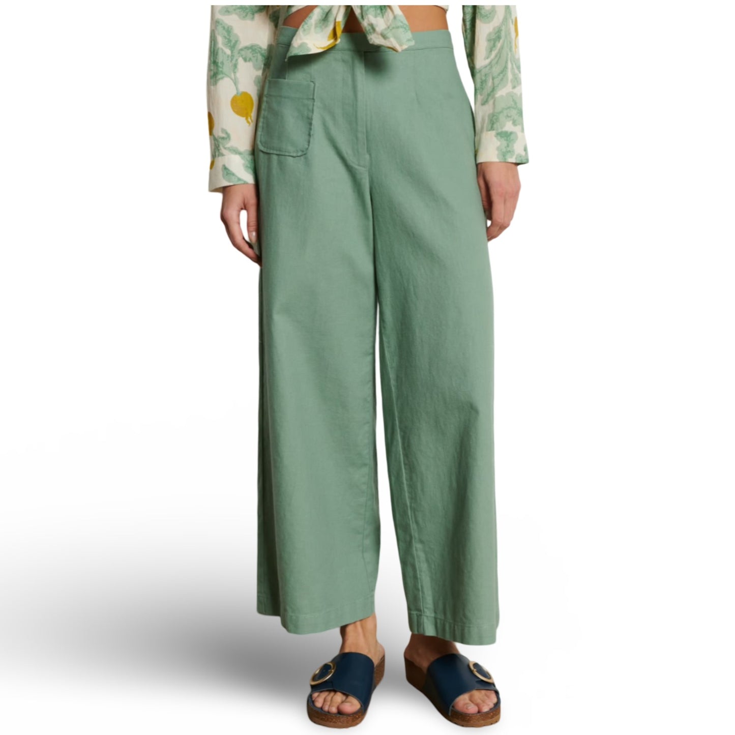Sage Mini Pocket Pants