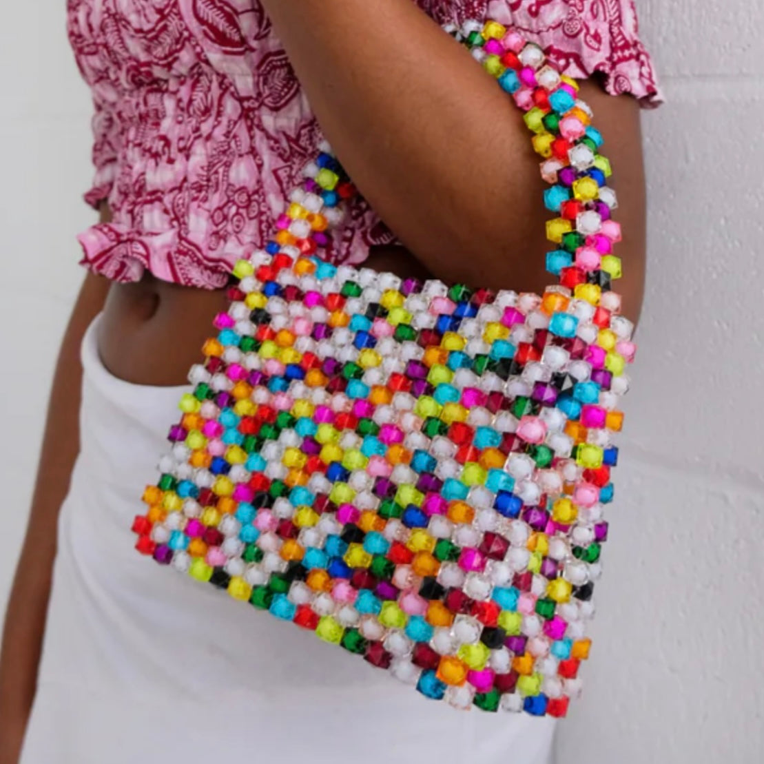 Artisan Beaded Bag