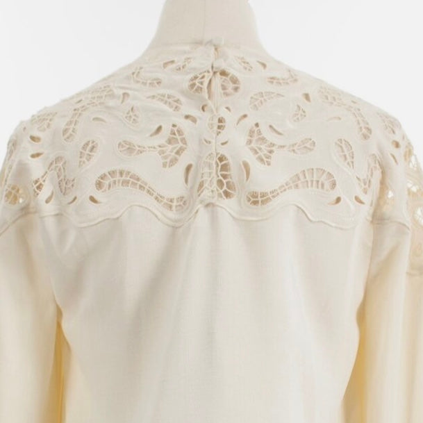 Jonathan Simkhai Lace Yoke Top
