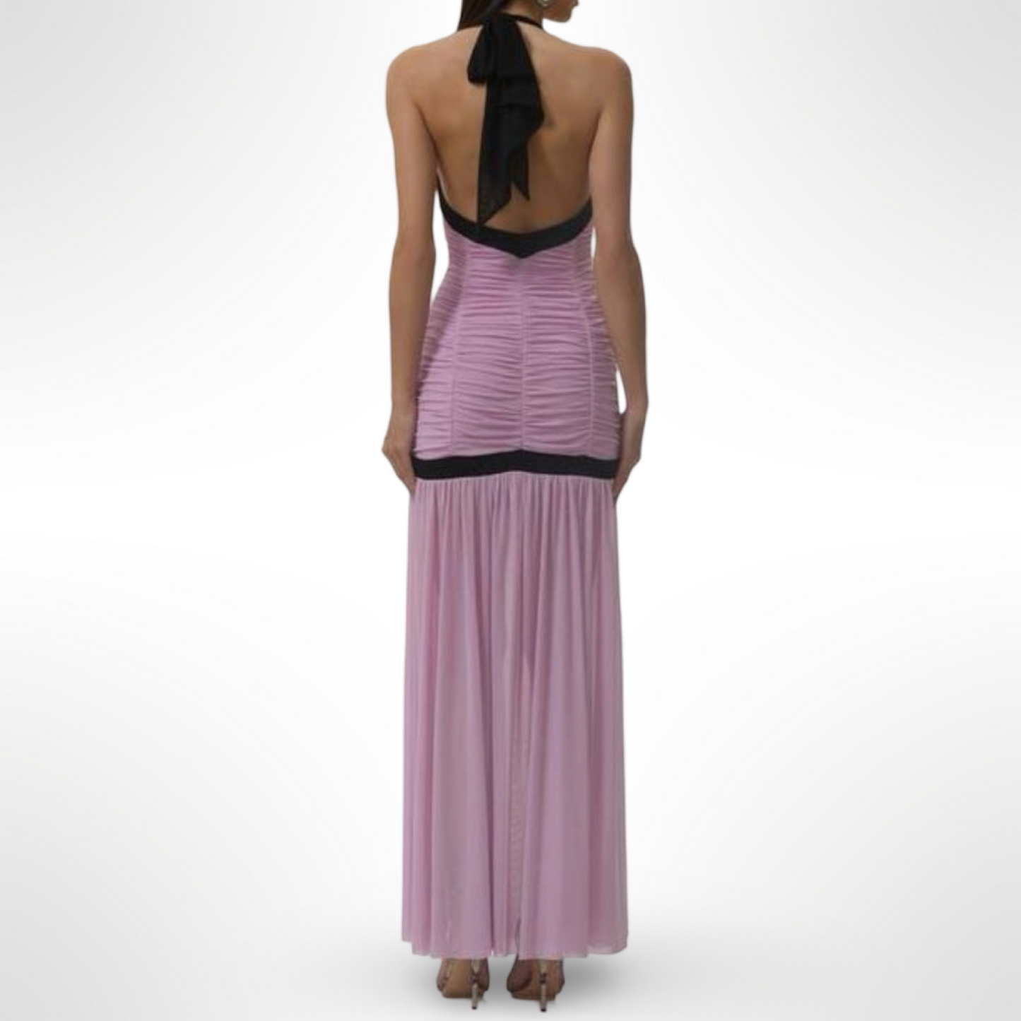 AFRM Lavender Ruched Dress