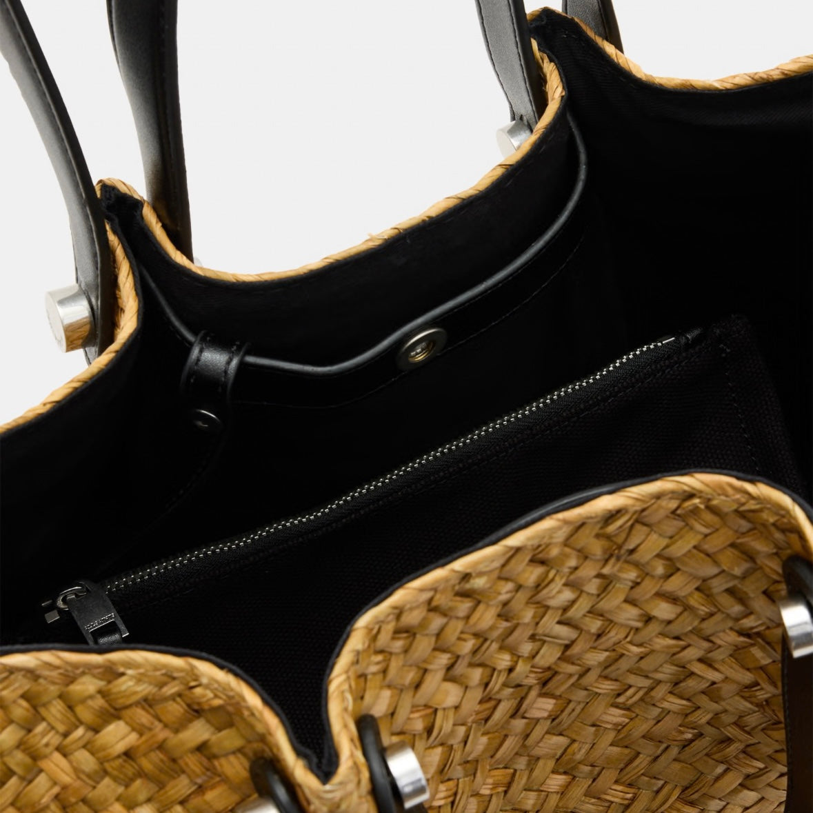 AllSaints Wicker Tote