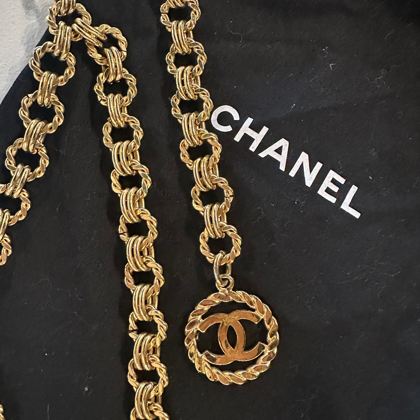 Chanel 1991 Vintage Chain Belt