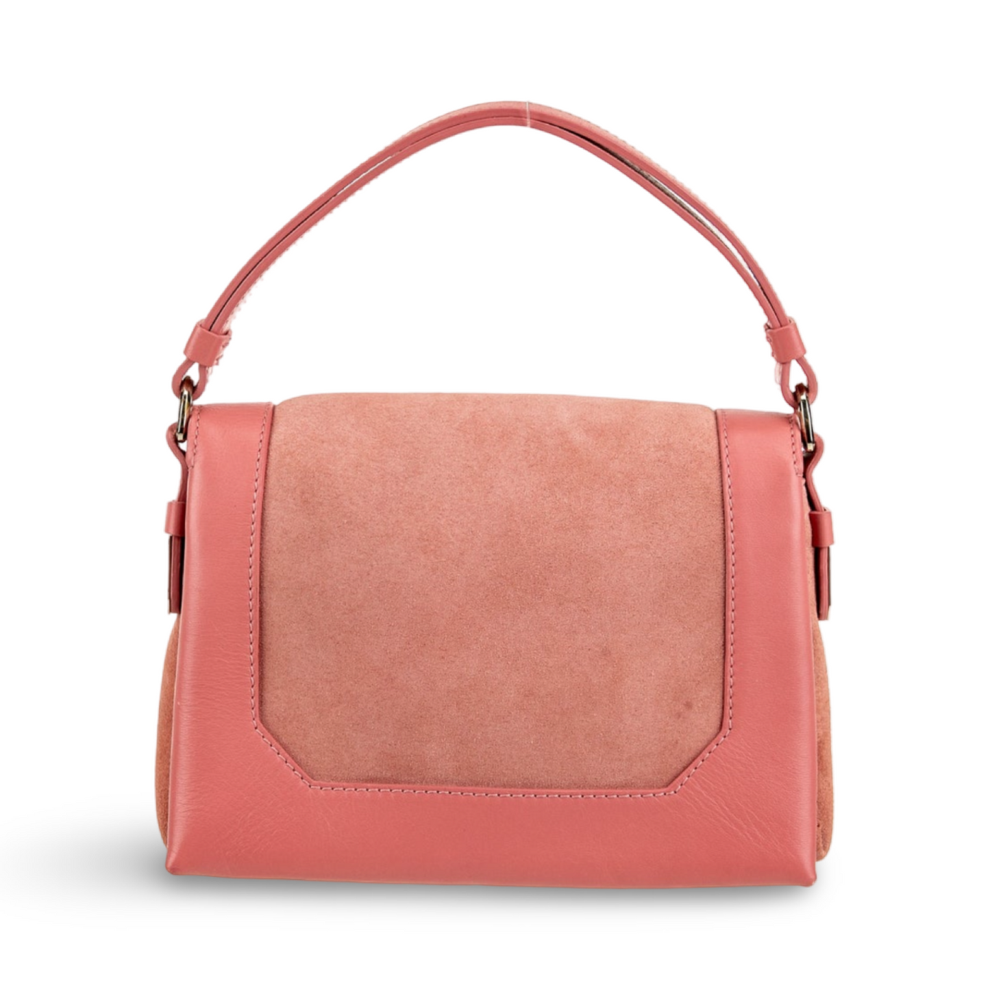 Stuart Weitzman Pink Suede Bag