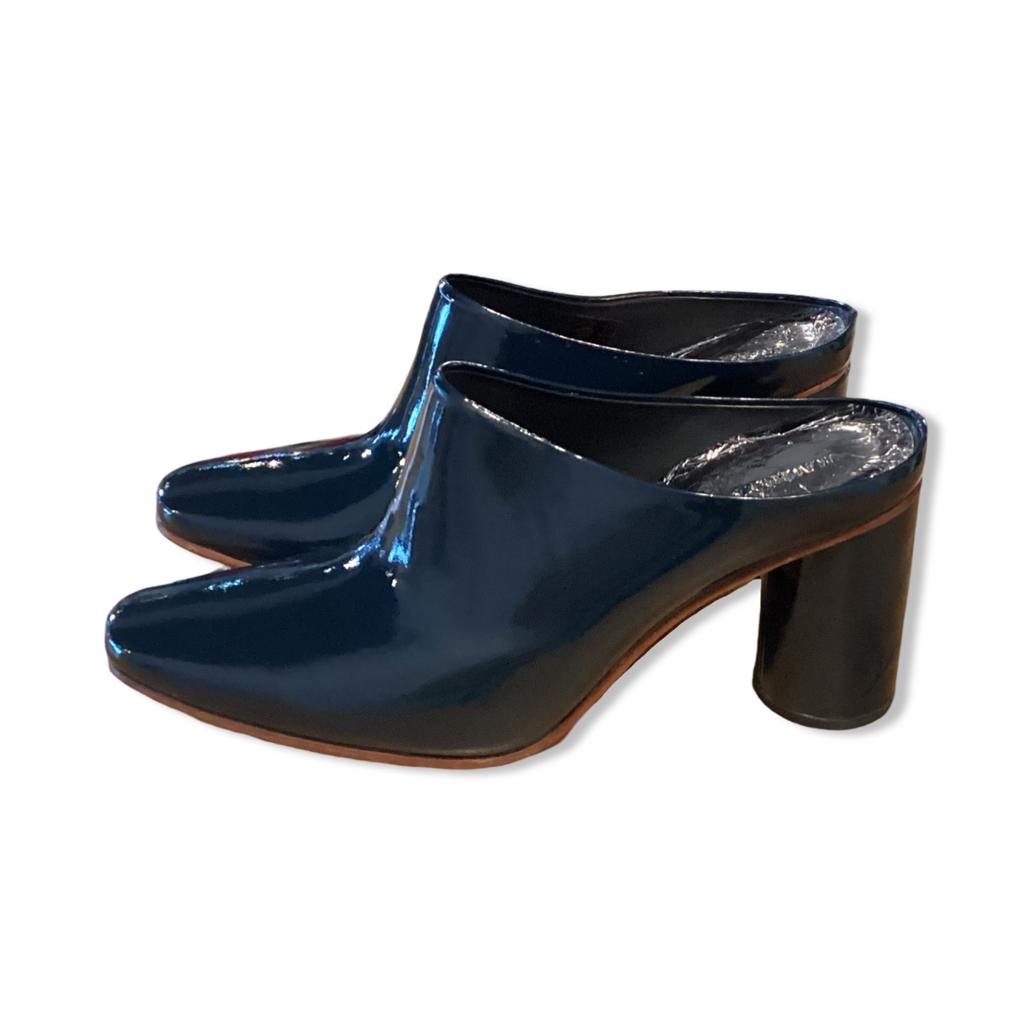 Rachel Comey Patent Mules, 7.5