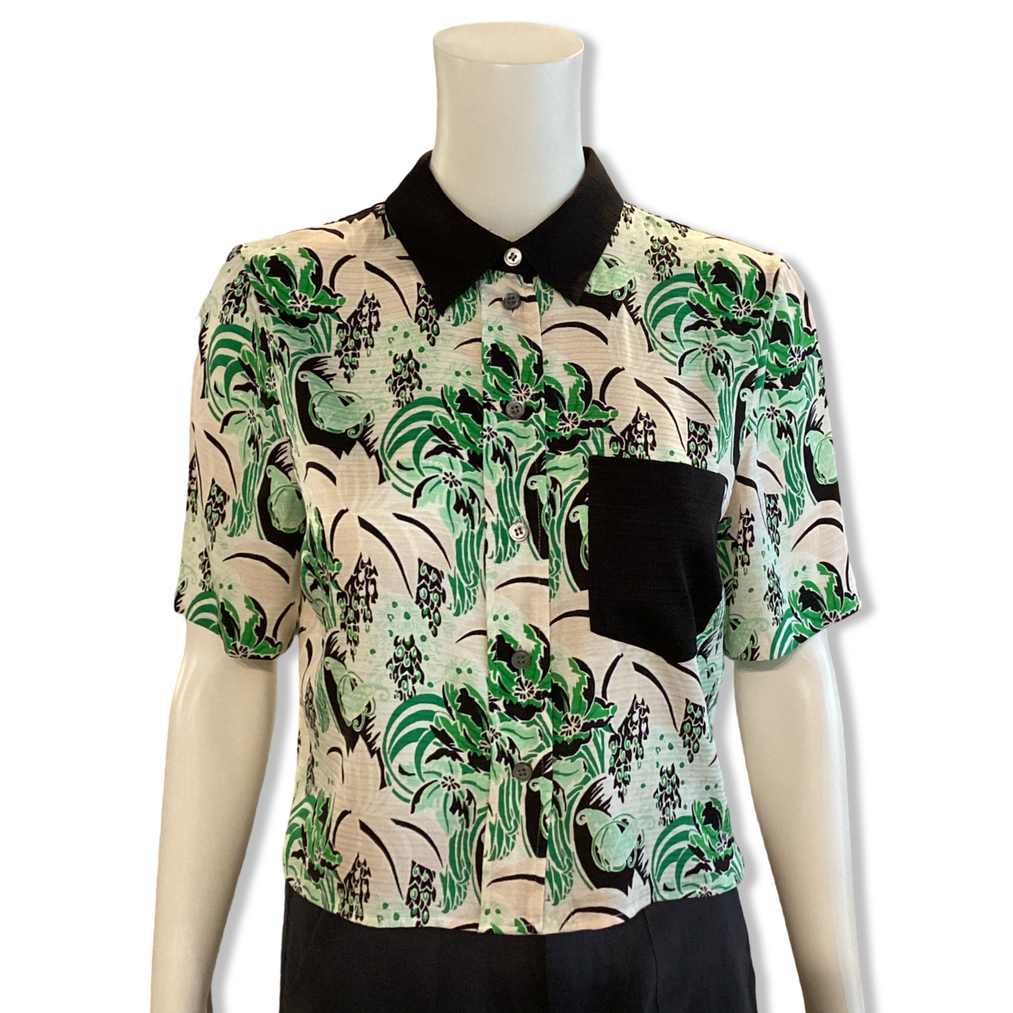 Veronica Beard Tropic Crop
