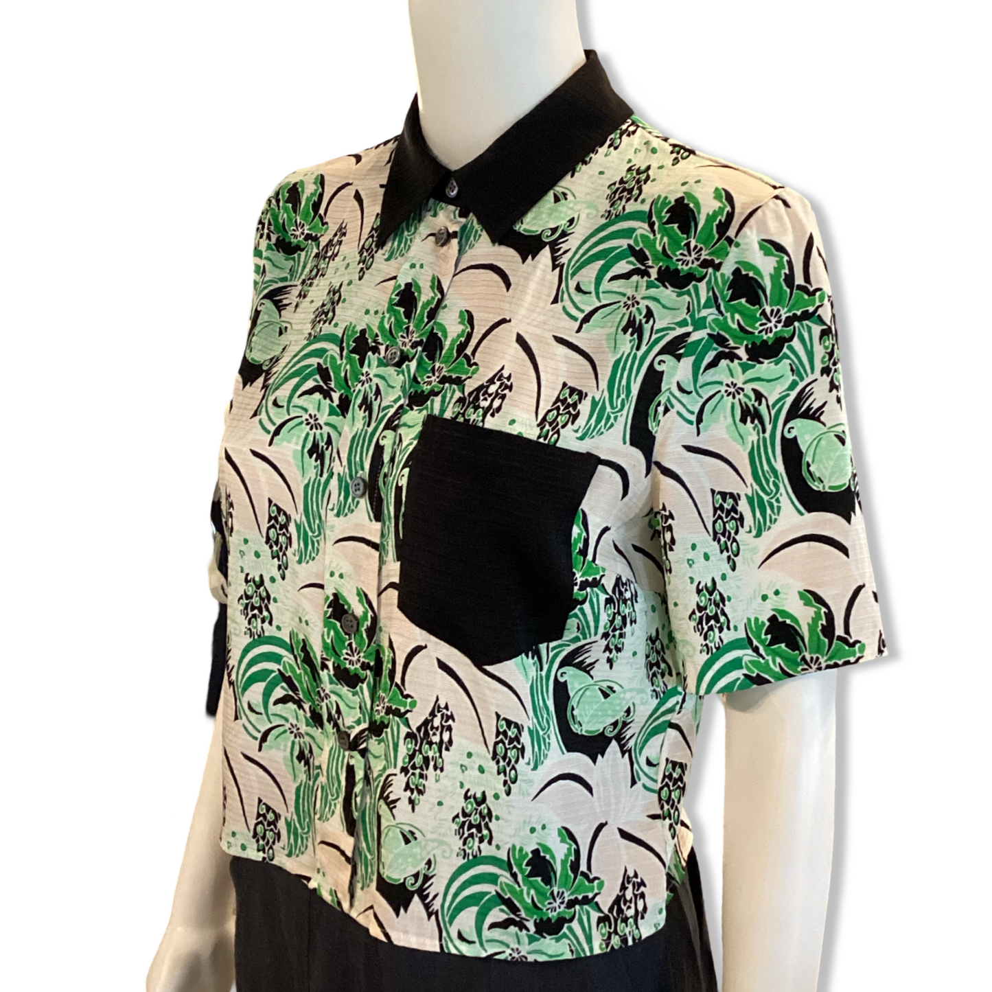 Veronica Beard Tropic Crop