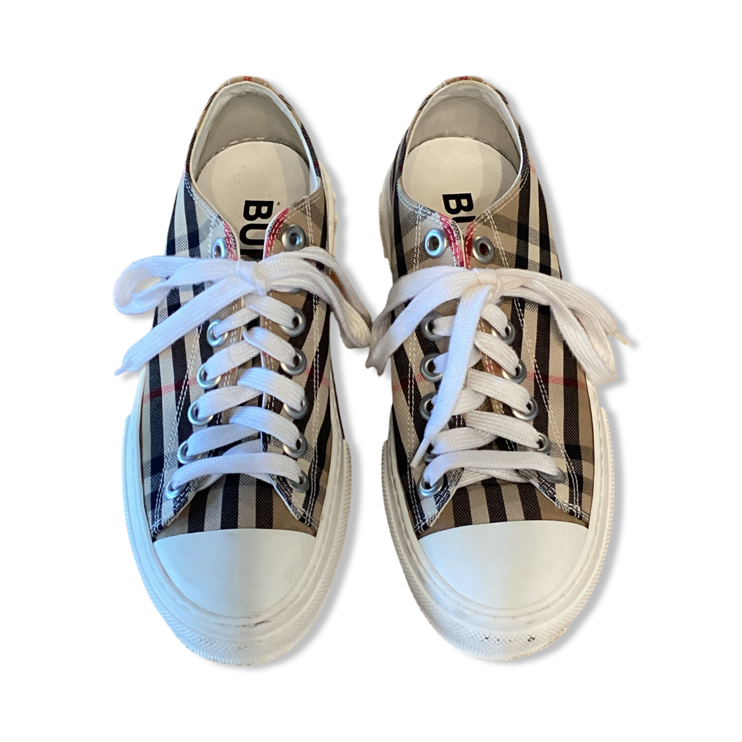 Burberry Check Sneakers