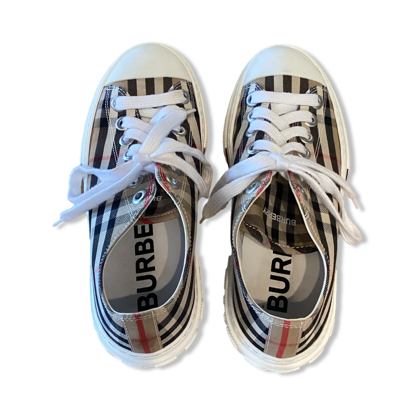 Burberry Check Sneakers