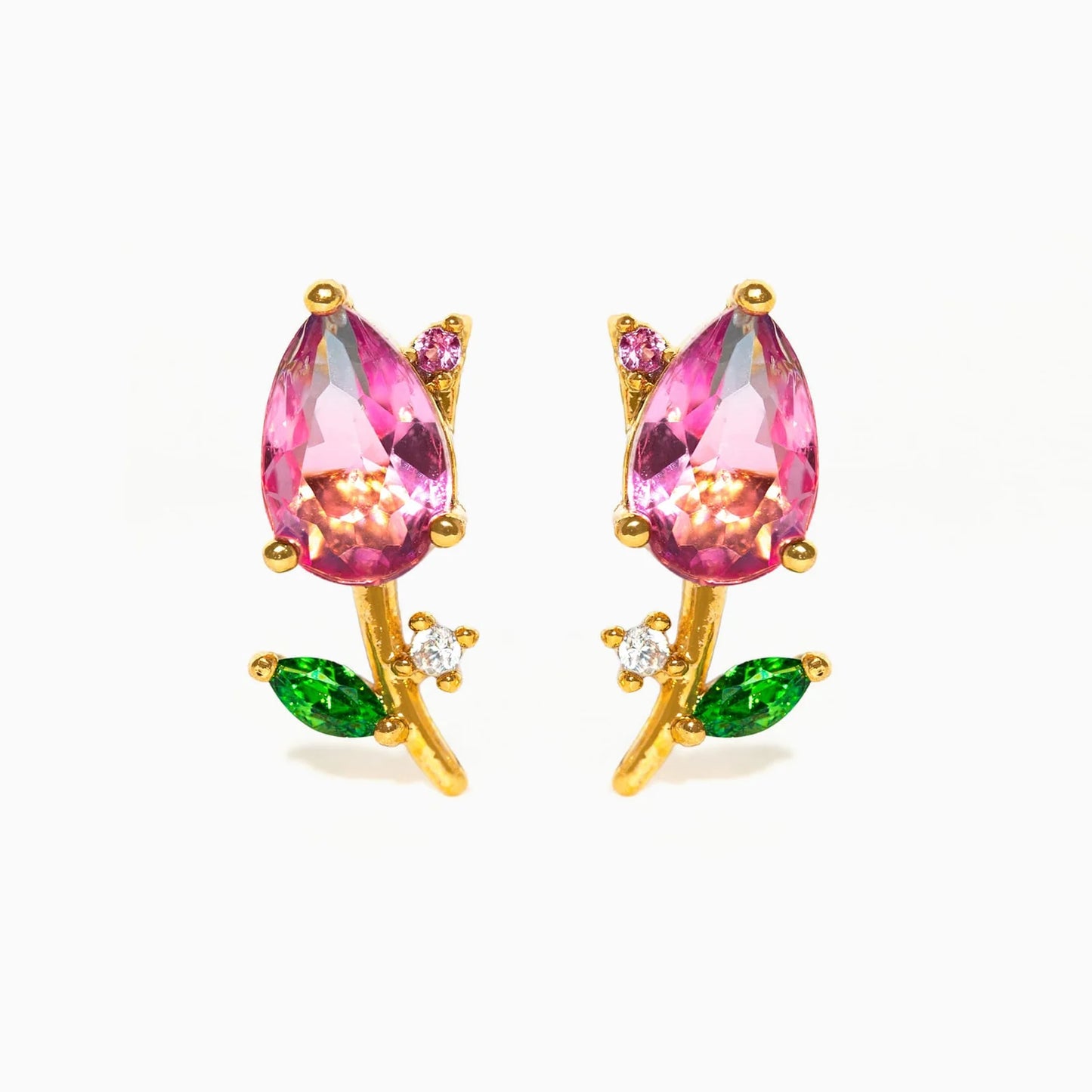 Blossoming Tulip Studs