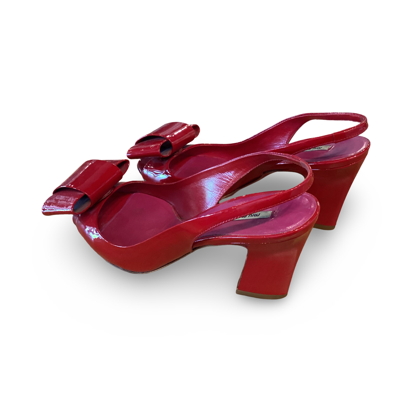 Miu Miu Red Hot Bows