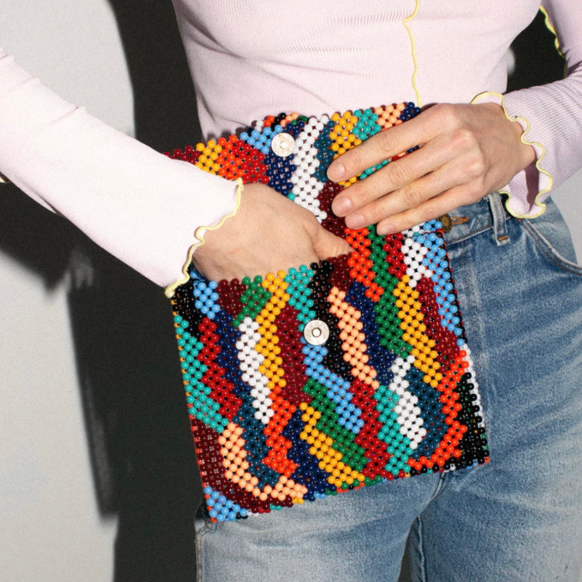 Artisan Beaded Bag
