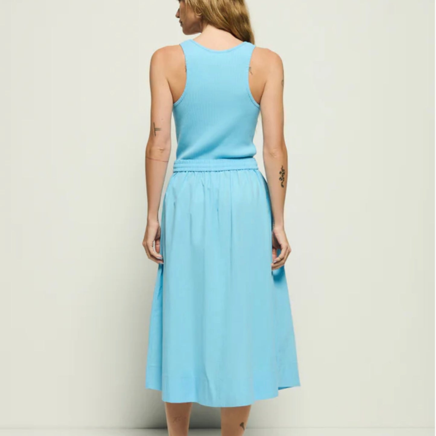 Sadelle Combo Midi Dress