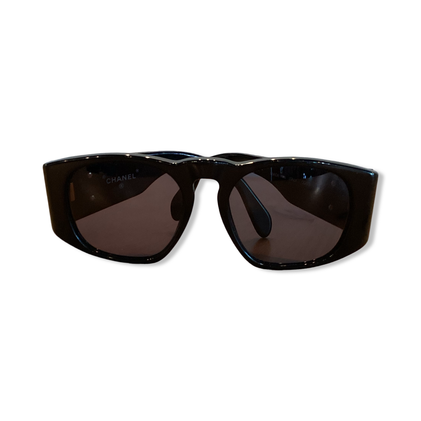 Chanel Black Quilted CC Sunglasses