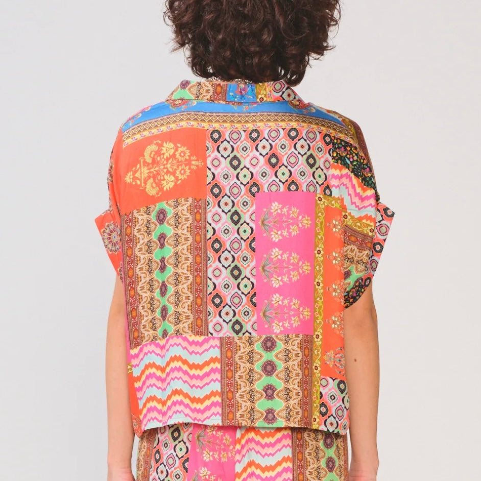 Aline Mosaic Top