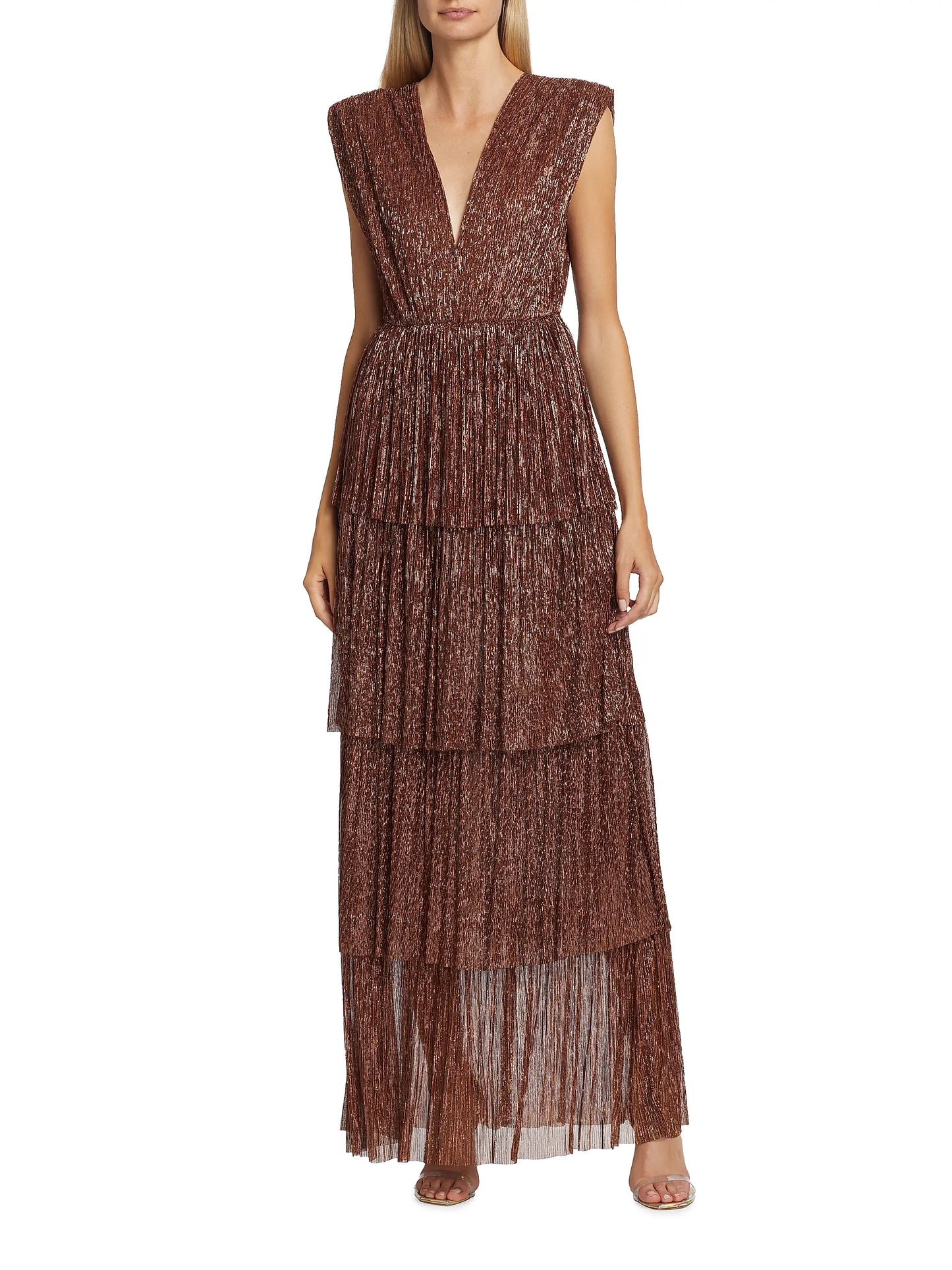 Sabina Musayev Bronze Gown
