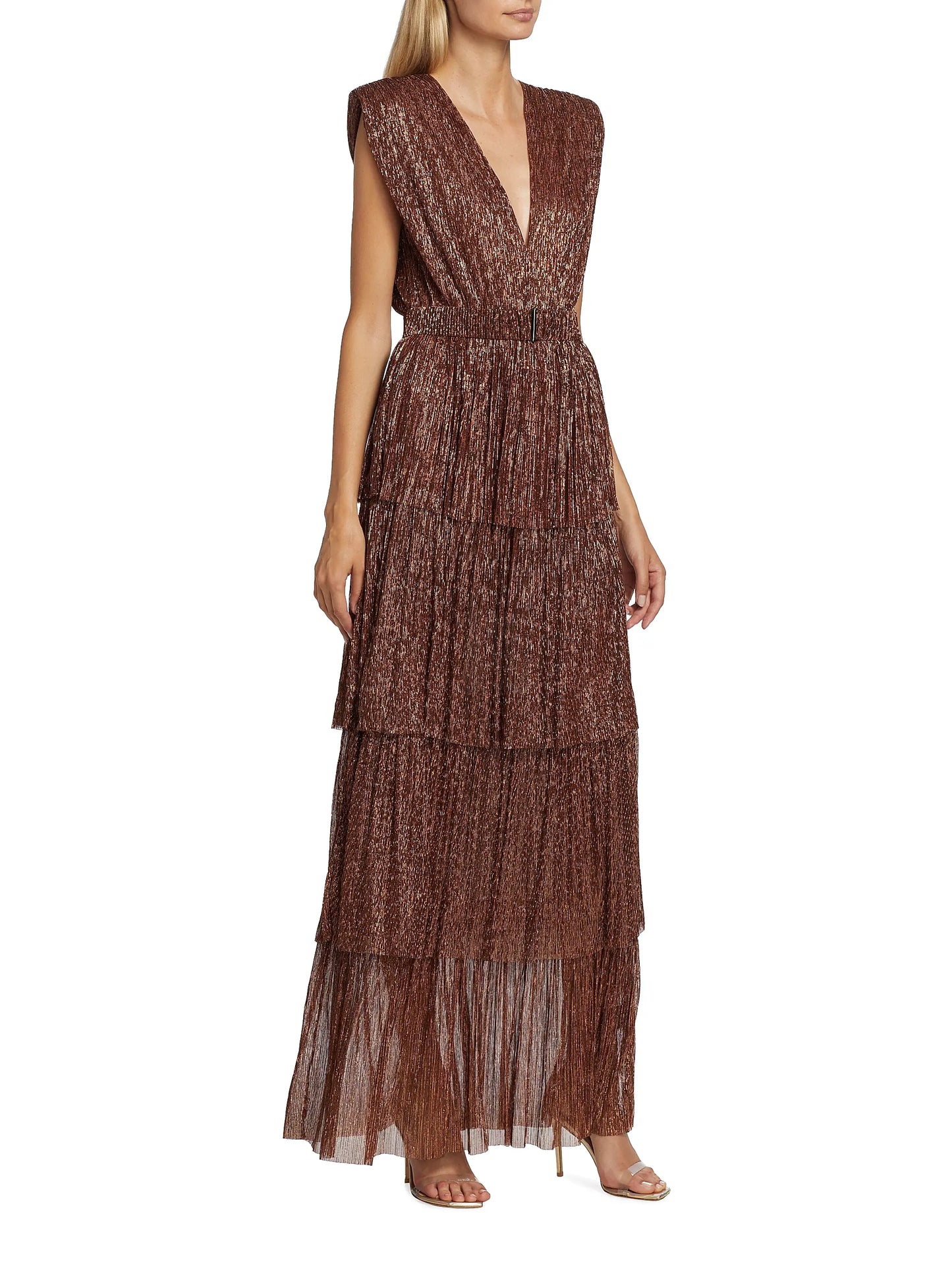 Sabina Musayev Bronze Gown