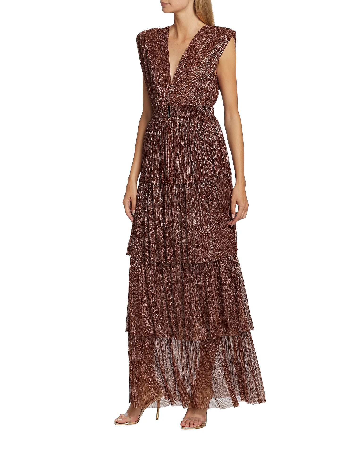 Sabina Musayev Bronze Gown