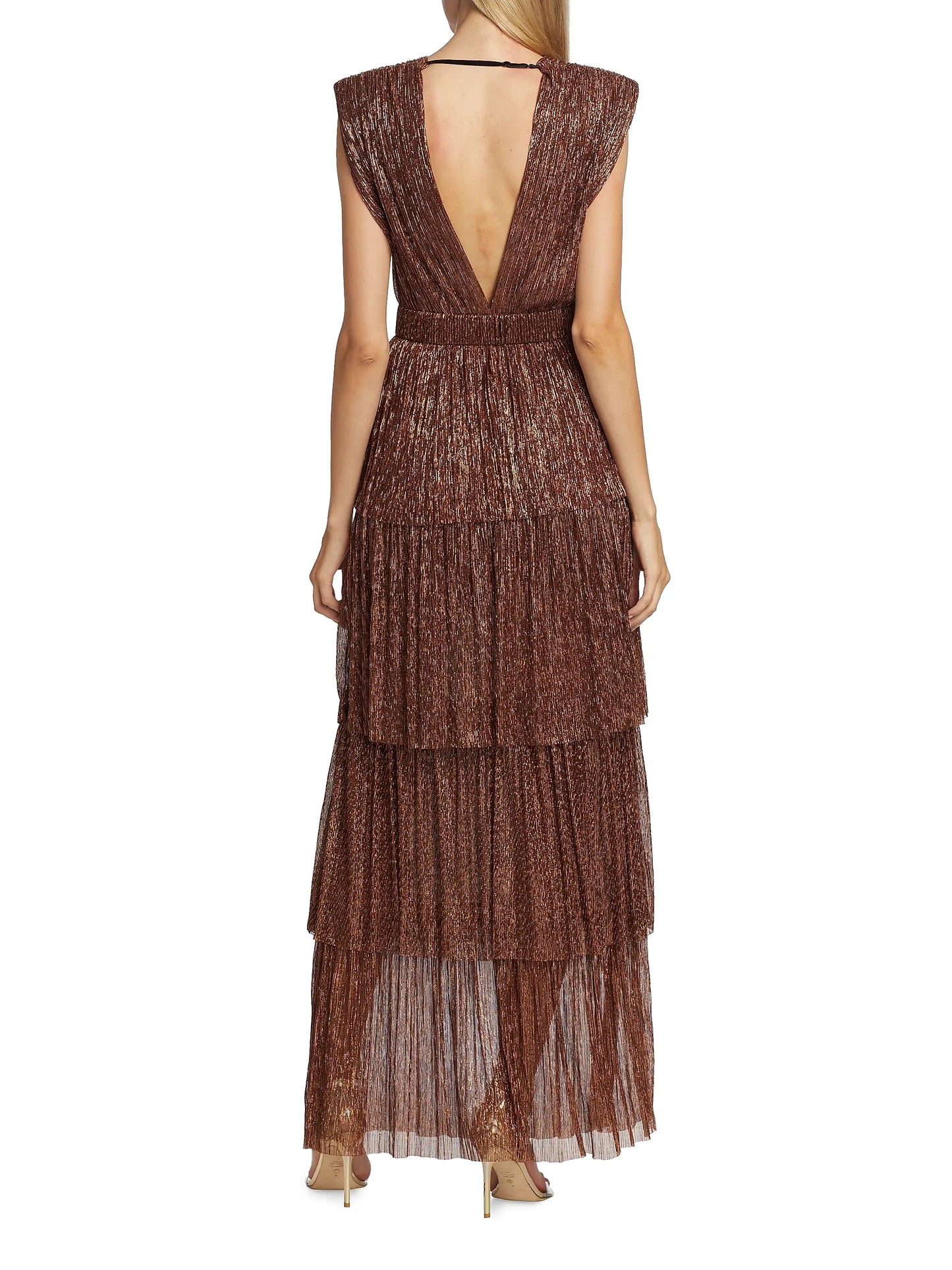 Sabina Musayev Bronze Gown