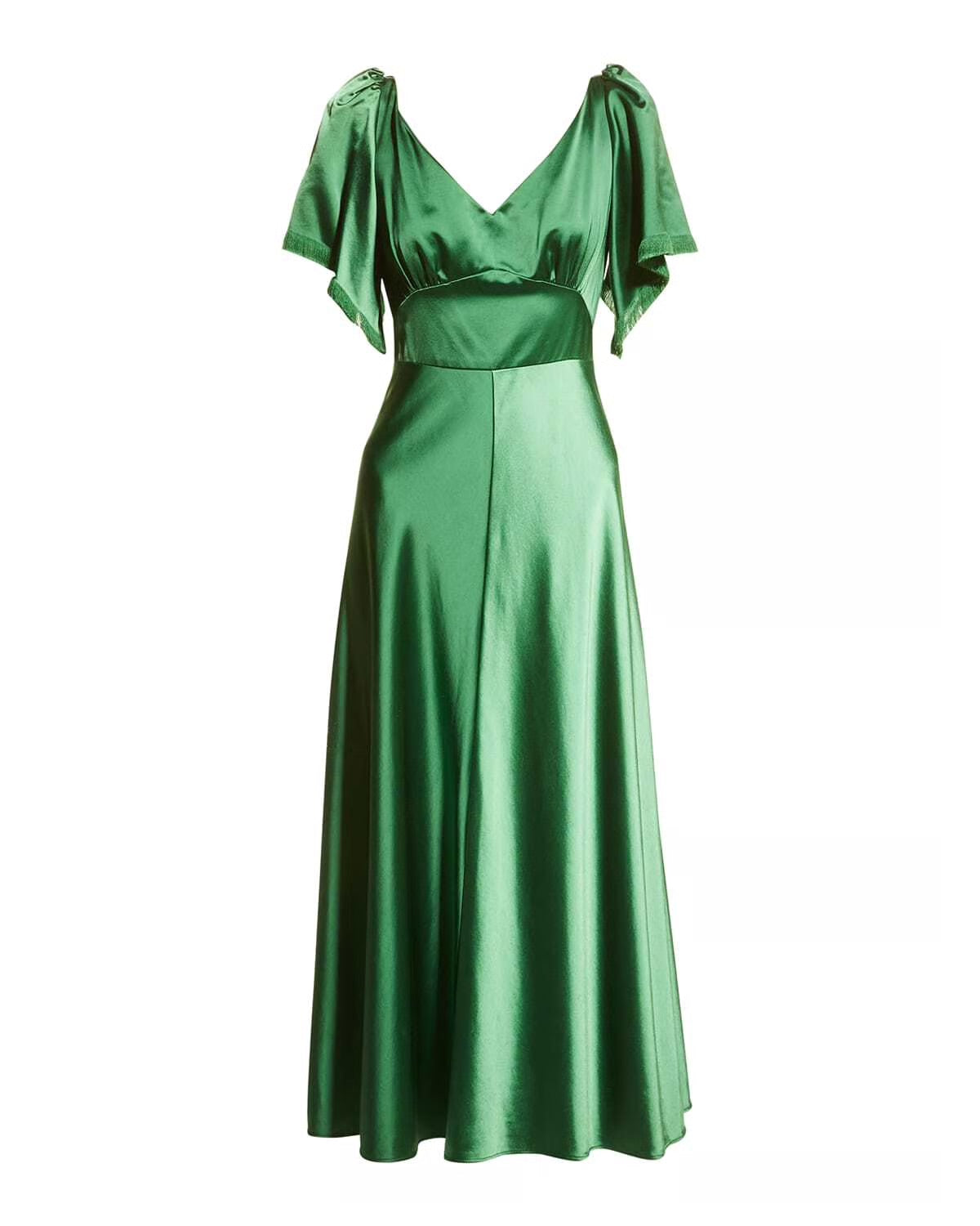 Lela Rose Satin Gown