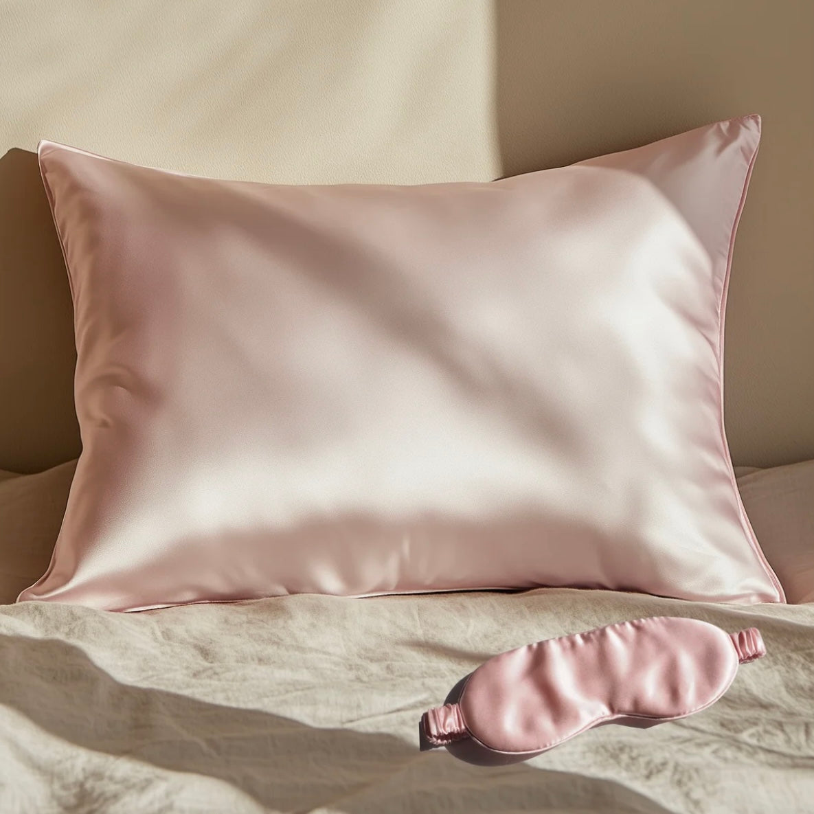 Silk Sleep Mask & Pillow Case
