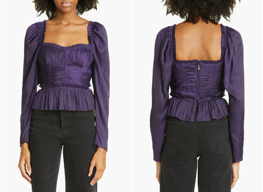 Ulla Johnson Mia Corset Top