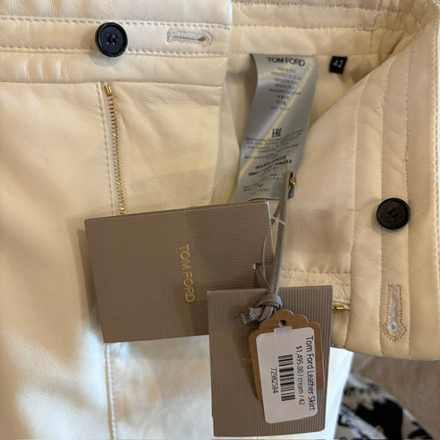 Tom Ford Leather Skirt