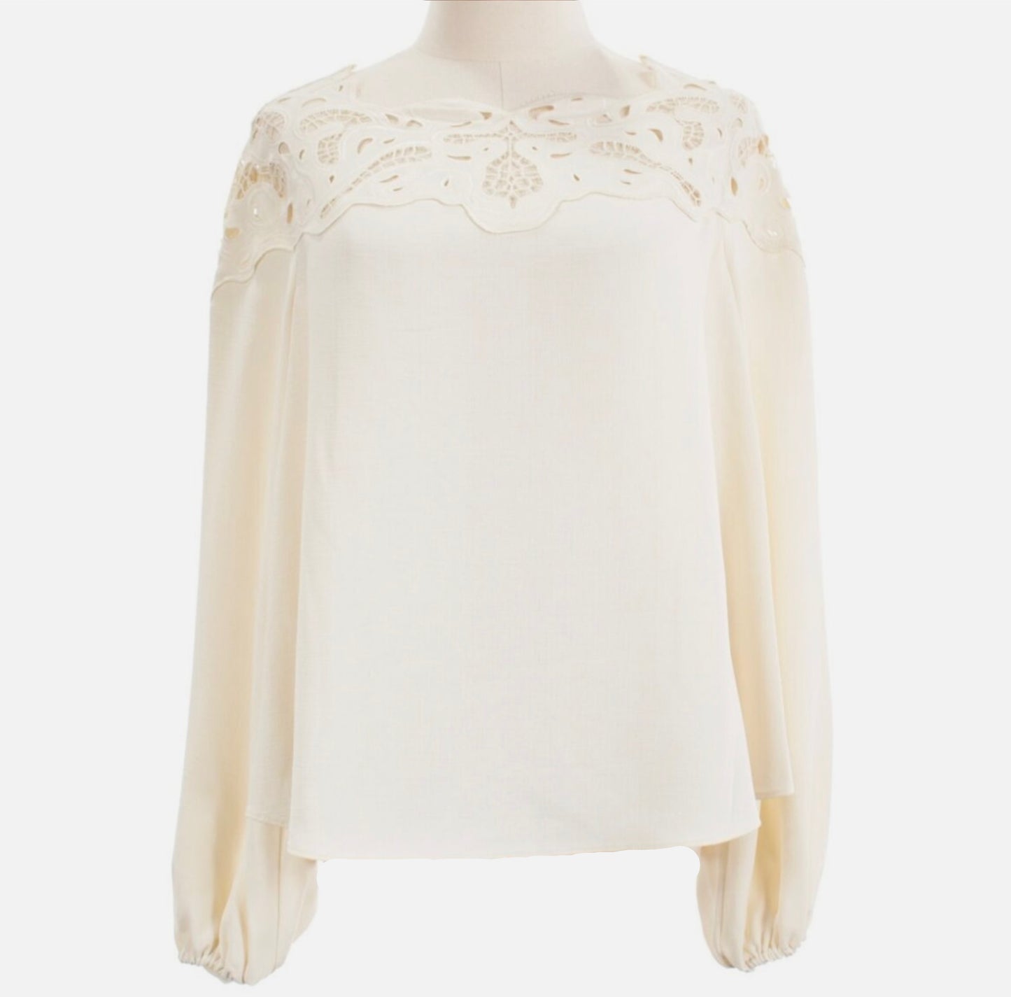 Jonathan Simkhai Lace Yoke Top