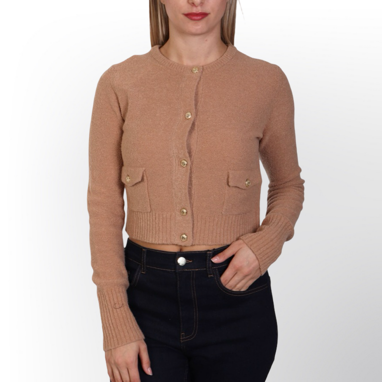 Marella Camel Cardi