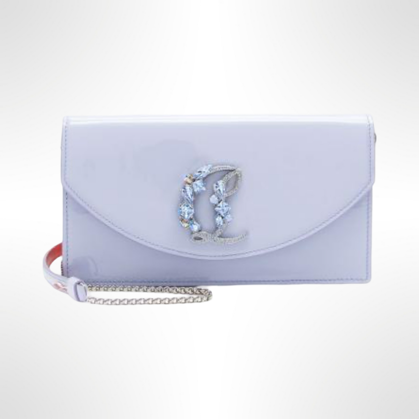Louboutin Patent Clutch
