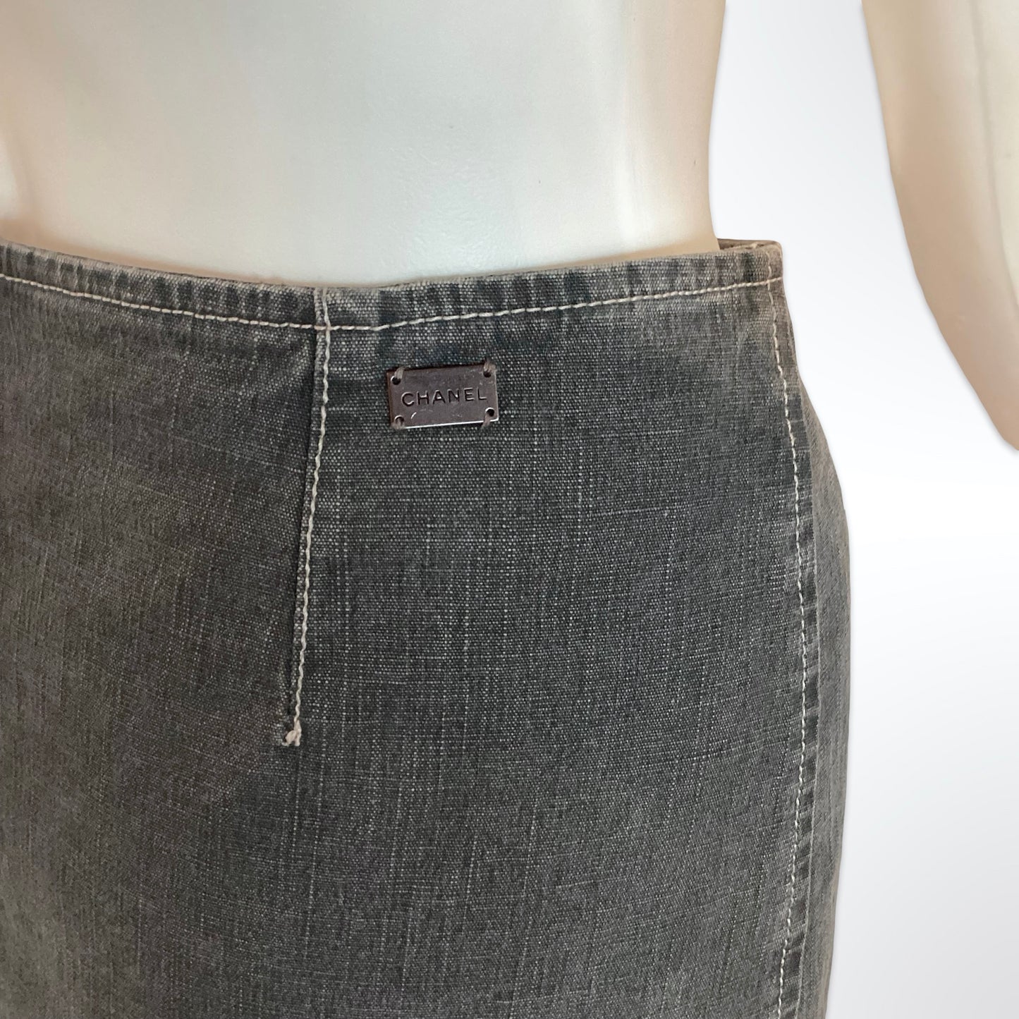 Chanel Denim Skirt