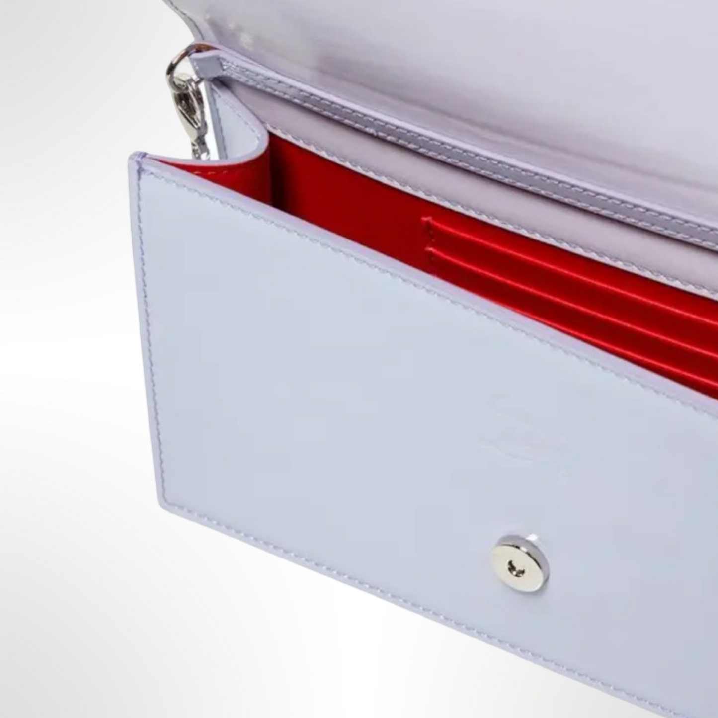 Louboutin Patent Clutch