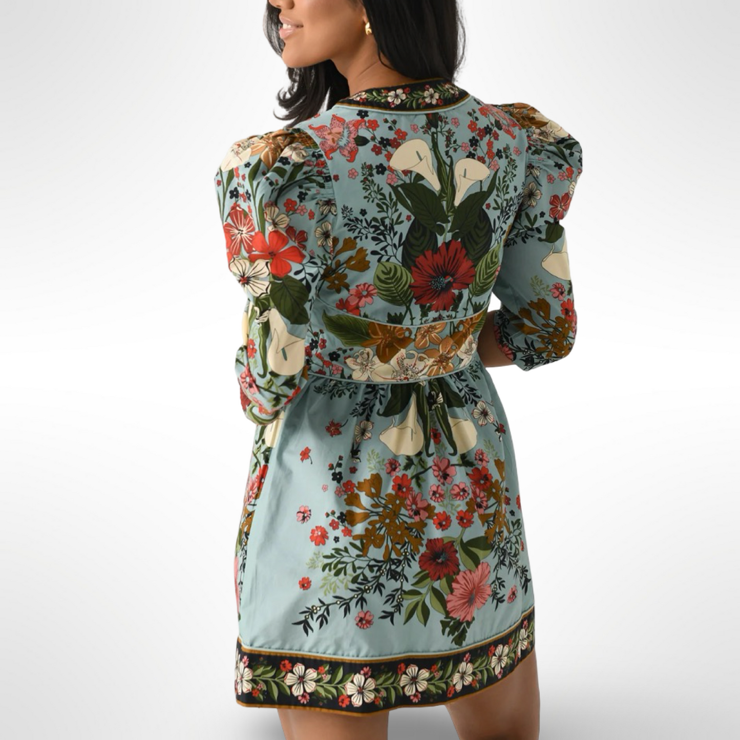Farm Rio Beauty Bouquet Dress