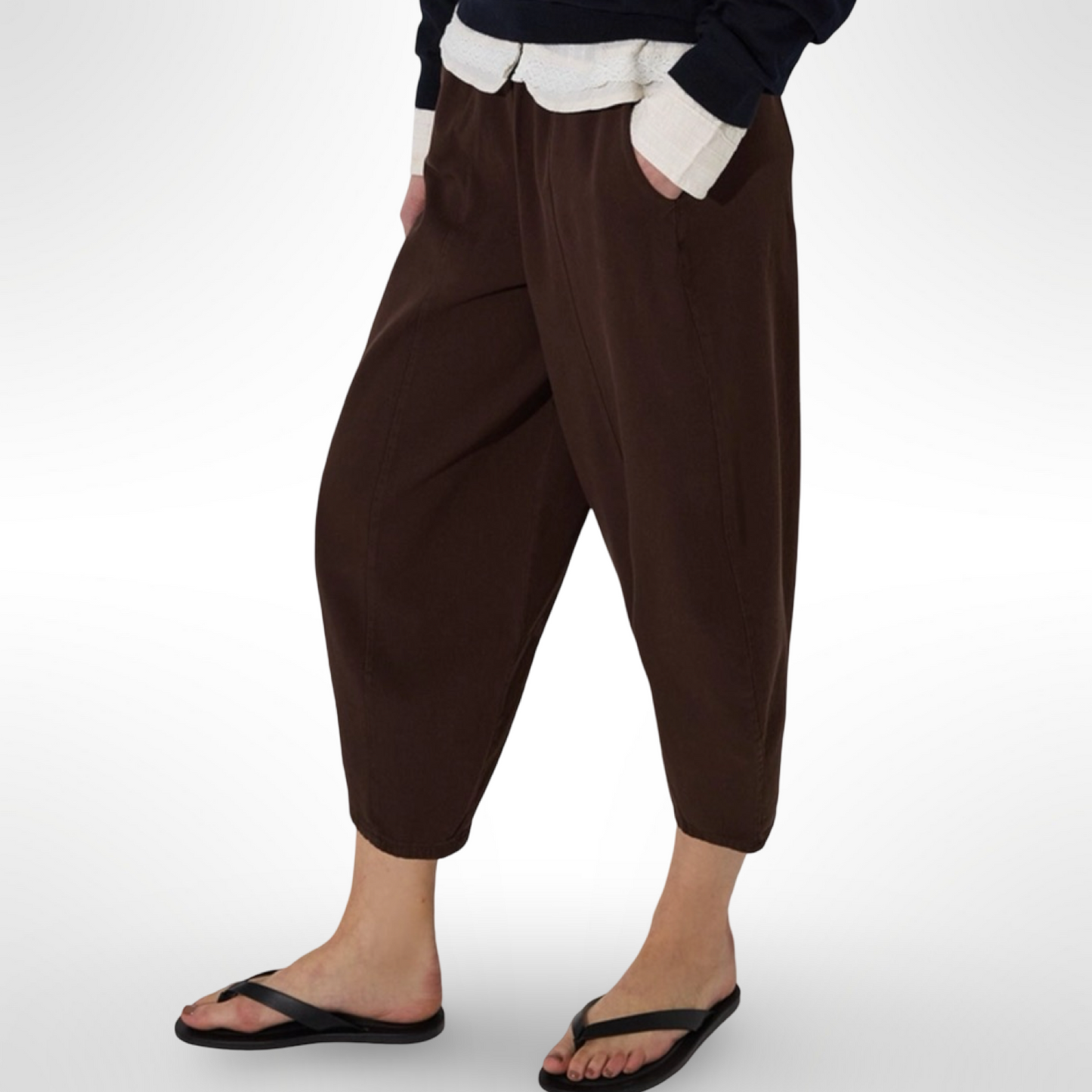 Garbardine Balloon Pant