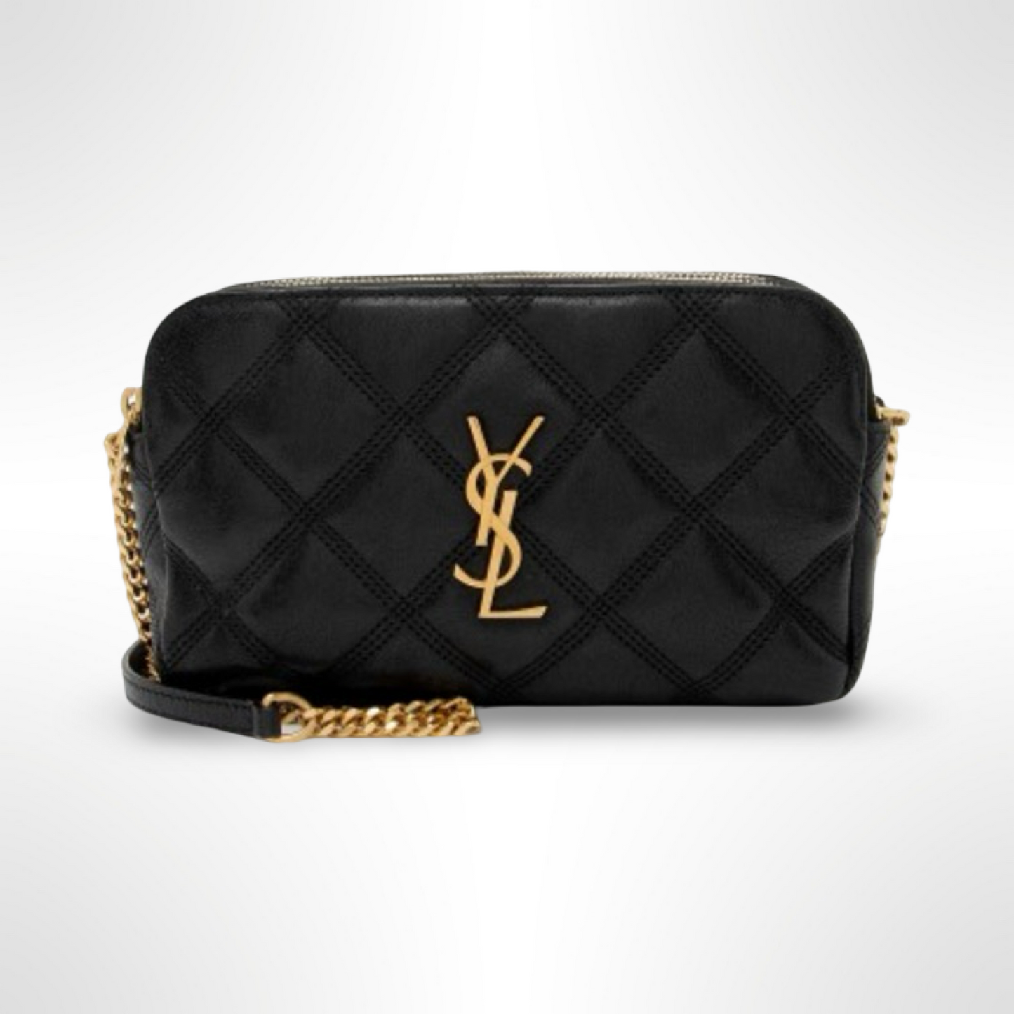 YSL Becky Dbl Zip Crossbody