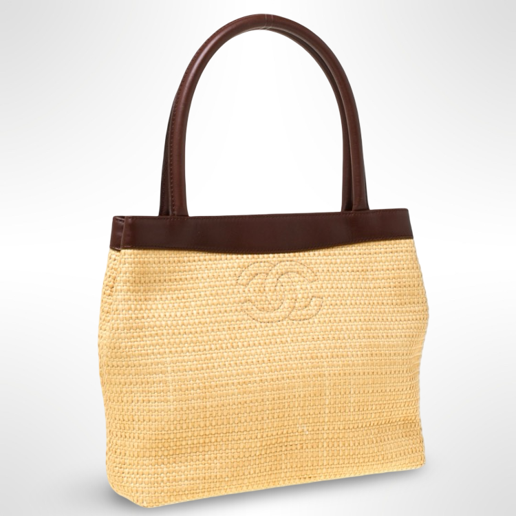 Chanel Straw Tote
