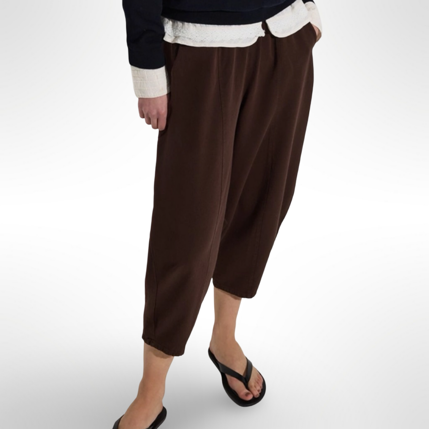 Garbardine Balloon Pant