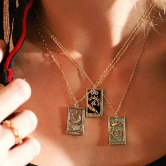 Tarot Card Necklace