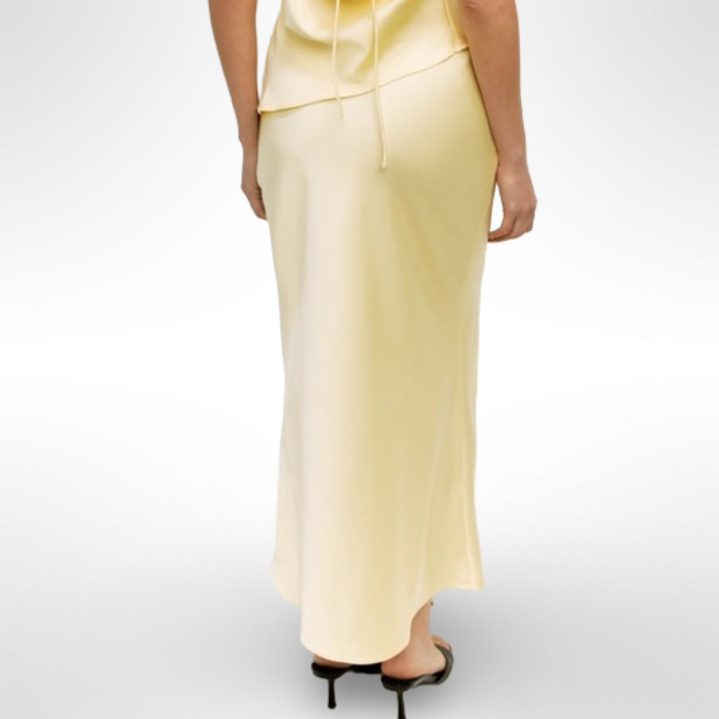 Elena Satin Maxi Skirt