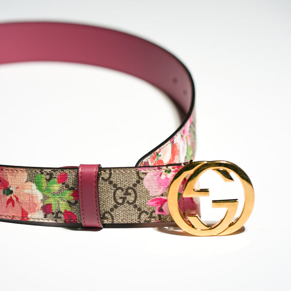 Gucci floral belt