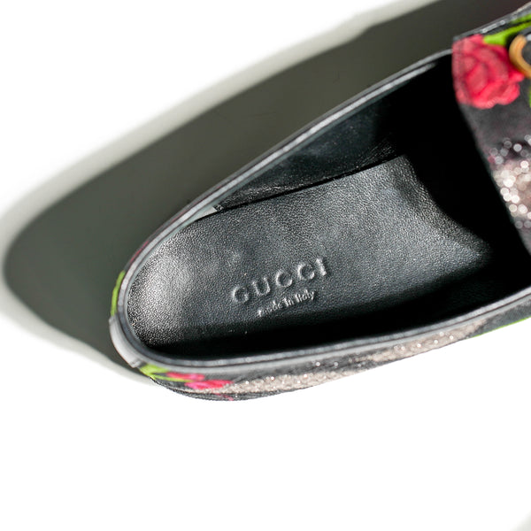 Gucci floral loafer