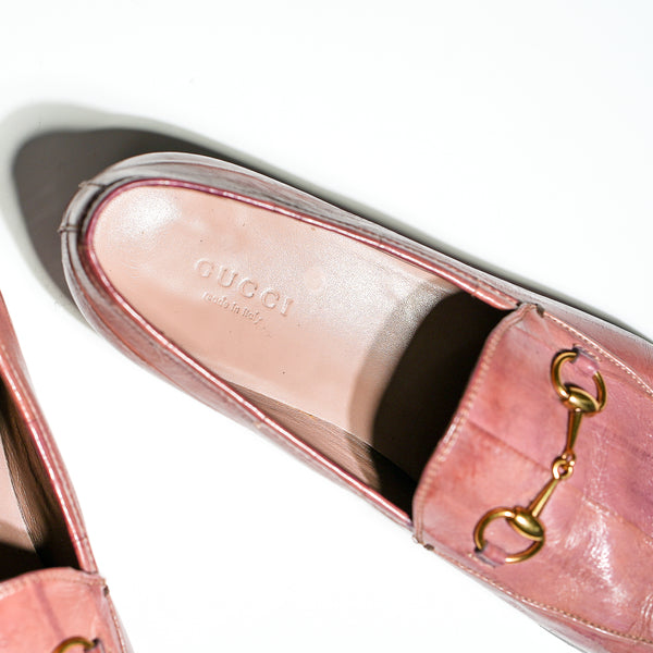 Gucci Pink Loafer