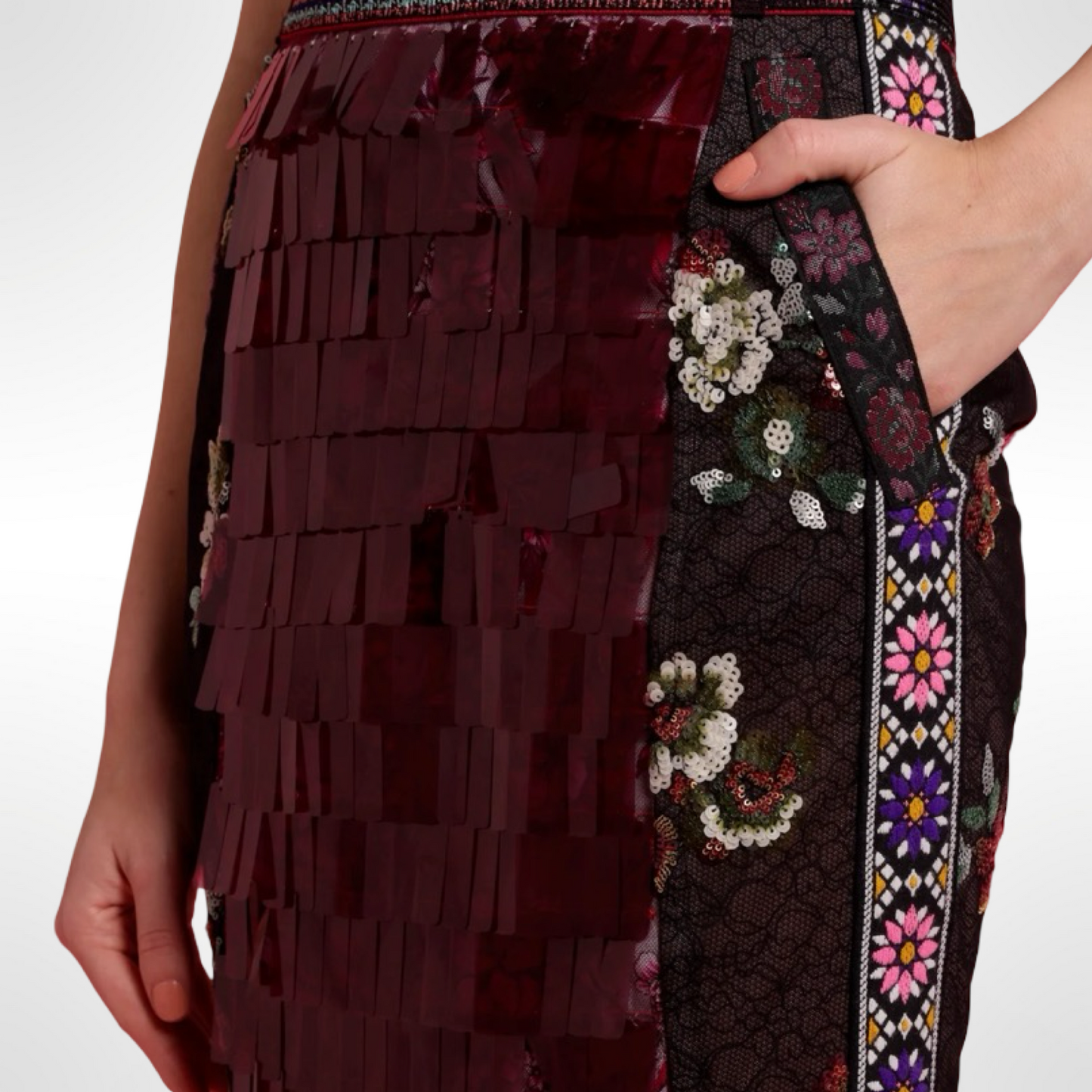 In Earnest Sequin Skirt