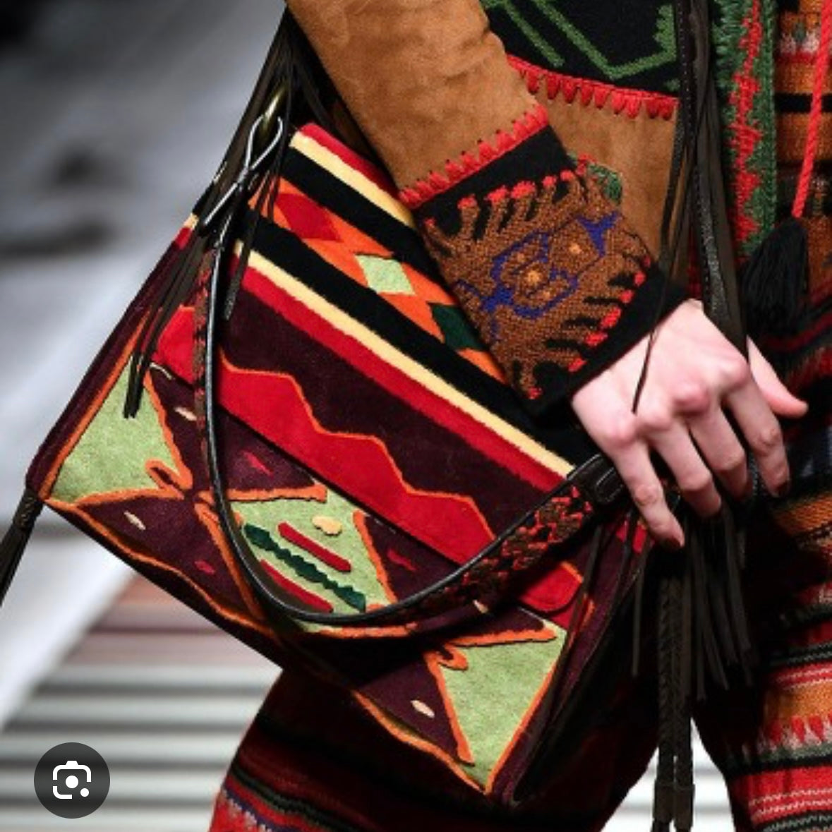 Etro FW18/19 Tapestry bag