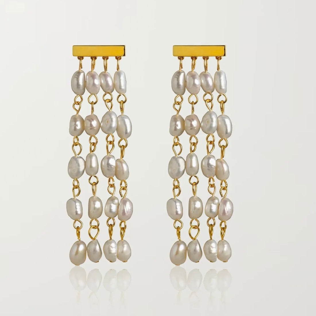 Grove Pearl Dangle Earrings