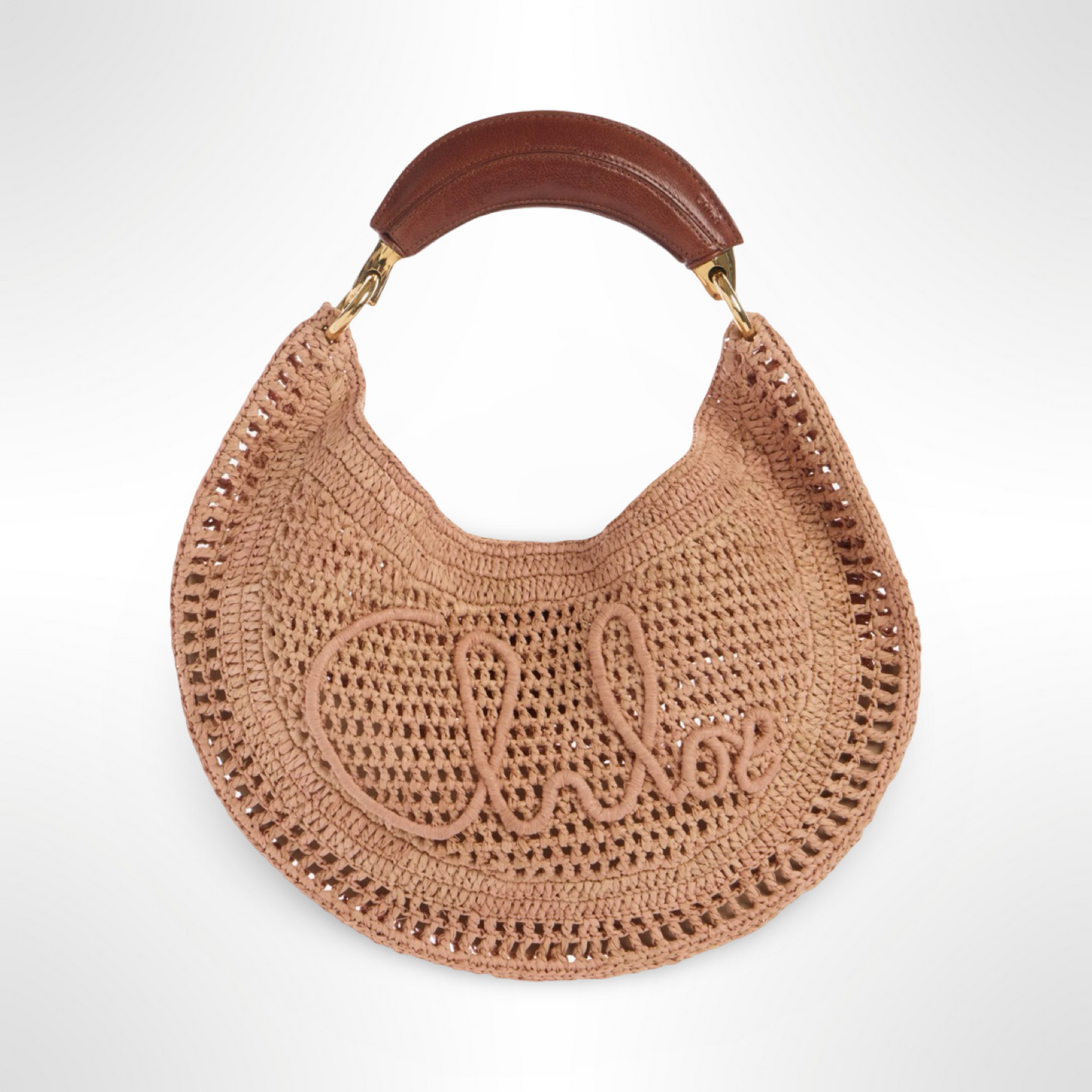 Chloe Banana Crochet Hobo