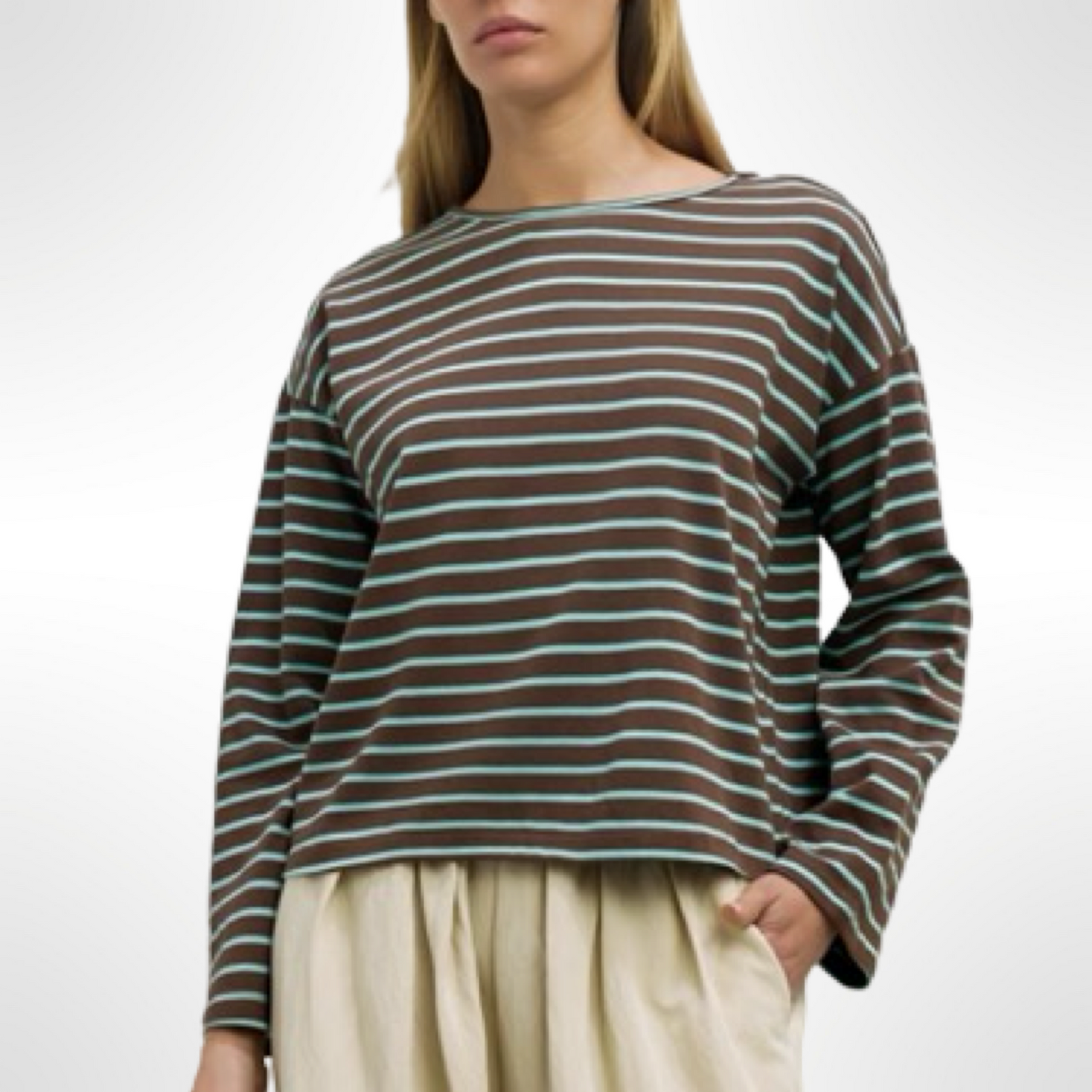 Long Sleeve Striped Tee